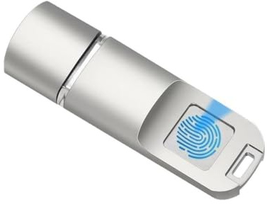 Dispositivo de almacenamiento intermitente USB C, autenticación de huellas dactilares, 16/32/64/128/256G, disco de memoria de seguridad, huella dactilar