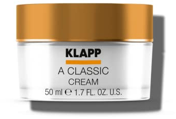 KLAPP Cosmetics - A Classic - Cream - mit Retinol & Vitamin E regt die Kollagenbildung an und schützt vor freien Radikalen - für anspruchsvolle & reife Haut - 50 ml
