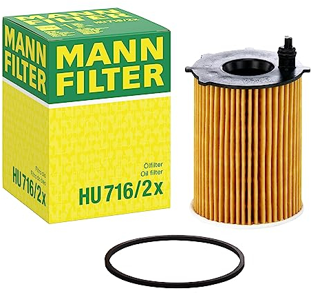 MANN-FILTER HU 716/2 X Filtro Olio Set Filtro Olio con guarnizione/Set di guarnizioni – Per Auto