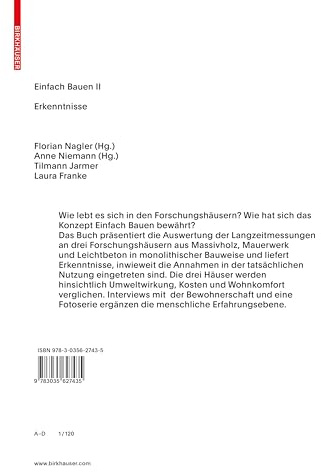 Einfach Bauen II: Erkenntnisse