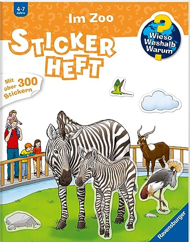 Wieso? Weshalb? Warum? Stickerheft - Im Zoo (ab 4 Jahre - mit über 300 Stickern)