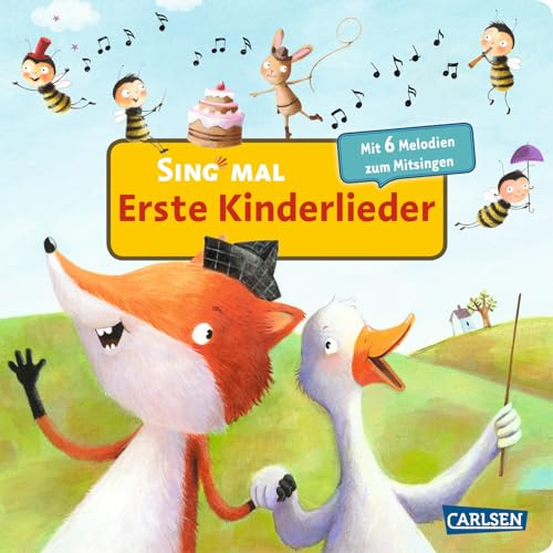Sing mal (Soundbuch): Erste Kinderlieder: Soundbuch ab 2 Jahren mit den bekanntesten Liedern zum Mitsingen
