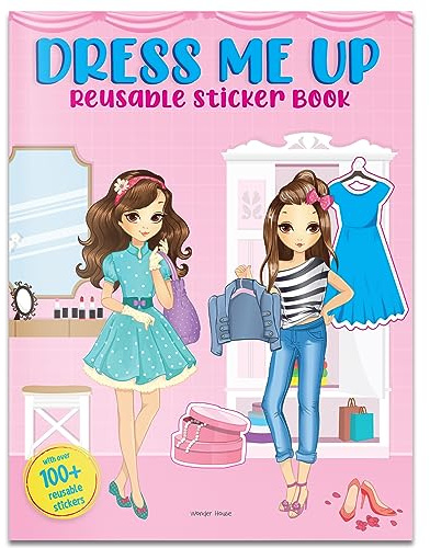 Dress Me Up Reusable Sticker Book For Chindren