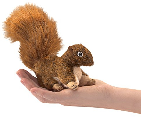 Folkmanis Red Squirrel Finger Puppet