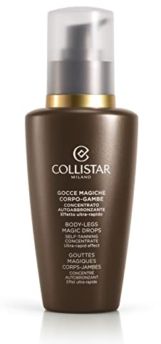 Collistar Gocce Magiche Corpo-Gambe, Concentrato Autoabbronzante, Effetto rapido, Abbronzatura Intensa, Naturale e Luminosa, No Macchie, Adatto a Tutti gli Incarnati, 125 ml