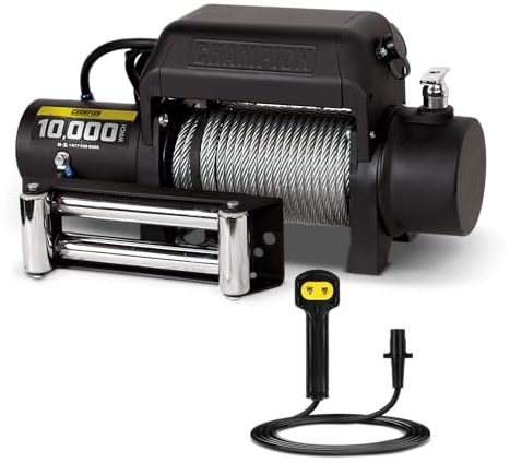 Champion 10,000-lb. Camión/SUV cabrestante Kit con mando a distancia