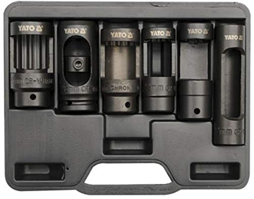 YATO YT-0622 Steckschlüsseleinsatz-Set Einspritzdüse Diesel