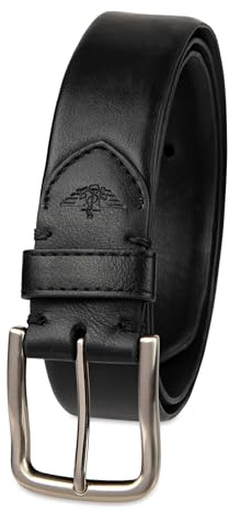 Dockers Men's Casual Belt With Comfort Stretch,black,X-Large