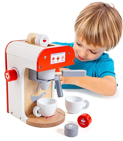 Caffettiera Giocattolo in Legno Coffee Maker Molto