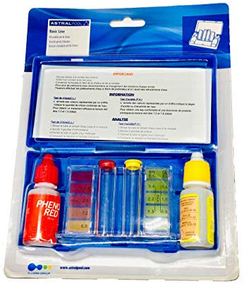 Pool-Profi24.de - Kit per test di cloro e pH liquido, con vetro OTO & fenolrosso in scatola
