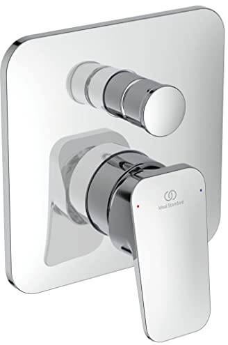 Ideal Standard - Ceraplan Einhebelmischer für Badewanne oder Dusche, Außenteile, verchromt