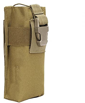 Taktisch Flaschenhalter, Molle Trinkflasche Beutel, 600D Nylon Wasserflaschenhalter mit Schnellverschluss-Schnalle für Militär Rucksack