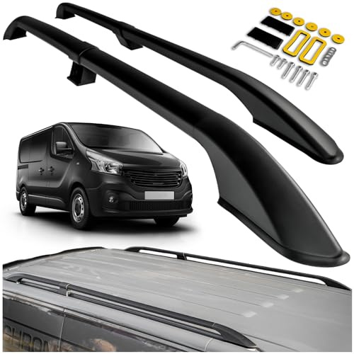 CHROMEMASTER | Compatibili con Opel Vivaro 3 Long L2 2014-2019 | Barre Trasversali da Tetto, Mancorrenti sul Tetto | Sono Utilizzate per il Montaggio di Portapacchi, Box da Tetto o Portabiciclette