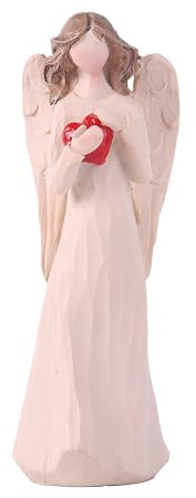 suruim Statua a forma di angelo, dea dell'amore che tiene il libro di lettura del libro d'ingresso, decorazione per la casa e il vino