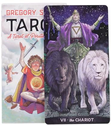Nuyhgtr Baraja de Tarot de Adivinación - 78 Cartas de Oráculo, Juego de Mazo de Insight