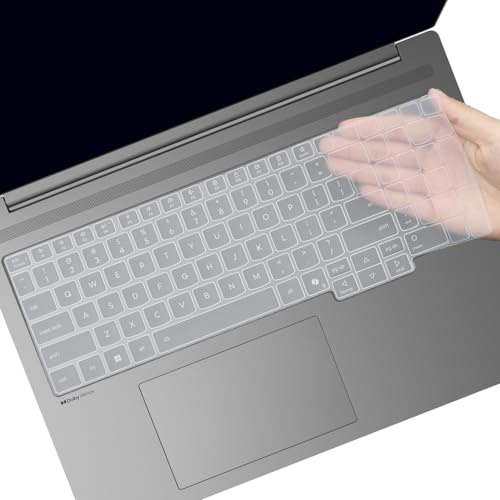 Tastaturabdeckung für Lenovo ThinkBook 16 G6 G7 G8 G9 & ThinkBook 16p G4 G5 G6 16 Zoll Laptop-Tastaturabdeckung (nicht passend für ThinkBook 16 G4), transparent