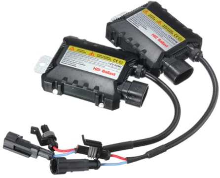 Ballast Xénon 12v en Métal Noir pour Véhicule 35w 55w | Technologie Numérique Dc, Résistance à Chaleur, Anti-interférences Électroniques