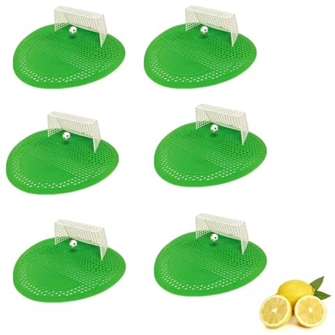 CUEMOON 6 coladores de urinario con fragancia, protección contra salpicaduras y protección contra olores, filtro para urinario para baño, oficina, estadios, hoteles, escuelas