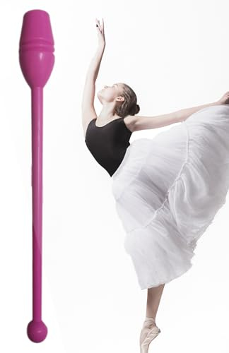 Bâton de gymnastique, bâton de gymnastique rythmique - Bâton rythmique de fitness coloré,Outil d'équipement d'entraînement de danse, fournitures d'entraînement multifonctionnelles pour débutants et