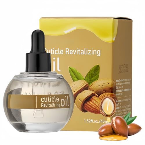 Cuticle Oil - Nail Cuticle Oil for Nail Care - Natural Almond Nail Oil Contain Vitamin B & E,Moisturizes and Quick Absorb Cuticles Care Nourishes Cracked,Strengthens Nails,Prevents Hangnails