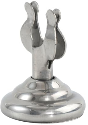 CONGARTENO Soporte De Mesa Mini De Acero Inoxidable Forma De u 4 Cm, Clip Porta Notas Resistente, Soporte para Titulares De Números De Mesa, Adecuado para Decoración De Fiestas y Restaurantes