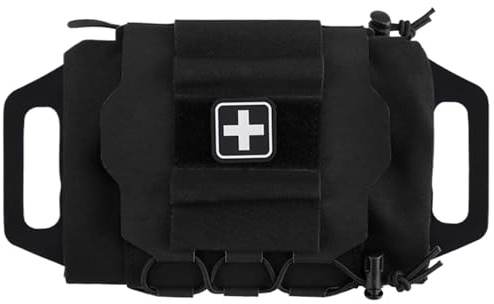 Kit medico, kit di pronto soccorso di capacità, sistema di sopravvivenza in due pezzi, porta-rotolo medico per emergenze, viaggi all'aperto, escursionismo