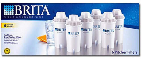 Brita Replacement Filter for Pitchers (6 Pack)