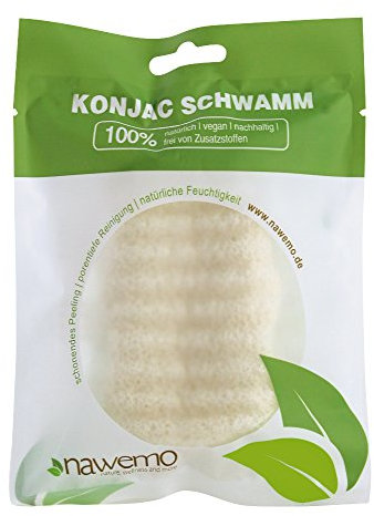 Spugna Konjac BODY pura, per tutti i tipi di pelle