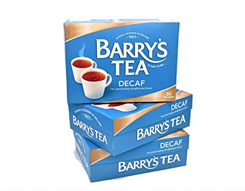 Barry's Tea Decaf Blend 80 Teabags (3 Pack)