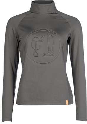 HKM Yvi Leggings de Montar, Borgoña, L Niñas