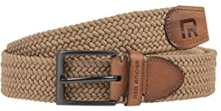 Redbridge Geflochtener Gürtel Elastisch Flexibel verstellbar Unisex Stretchgürtel