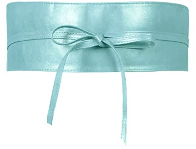 Glamexx24 Damen Taillengürtel Breiter Obi Gürtel Klassischer Wickelgürtel, Breiter Gürtel für Kleid Damen