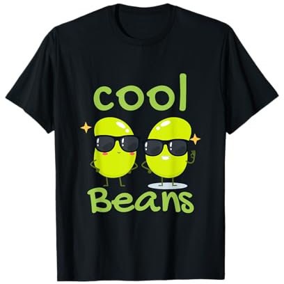 I'm One Of The Cool Beans Edible Green Seed Bean T-Shirt