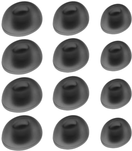 SG Store 6 Paar Silikon-Ohrstöpsel, In-Ear-Kopfhörer, Ersatz-Kopfhöreraufsätze, kompatibel mit JBL Live Pro 2 TWS, 3 Größen (S/M/L), Schwarz