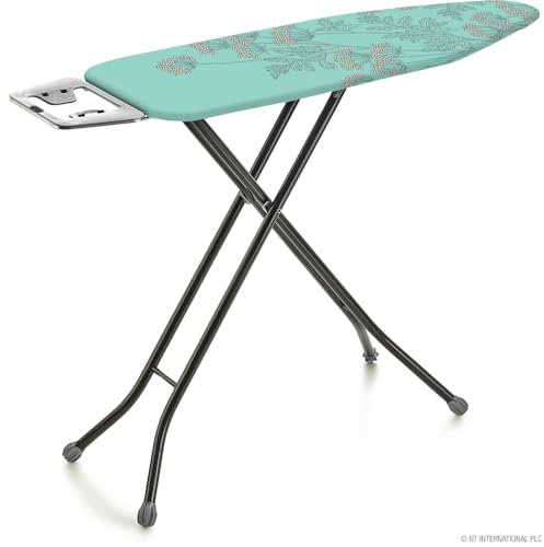 Ultimate Ironing Board Solution Small to Extra Large Ironing Board Iron Stand Holder Lightweight, Adjustable Folding Iron Board Compact Conquer Wrinkles Anywhere (109 X 33 : Large)