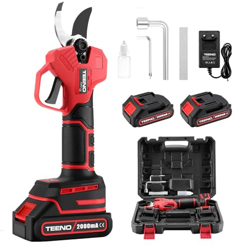 Elektrische Gartenschere, kabellos, Brushless TEENO (TEENO-CD610-2-CH)
