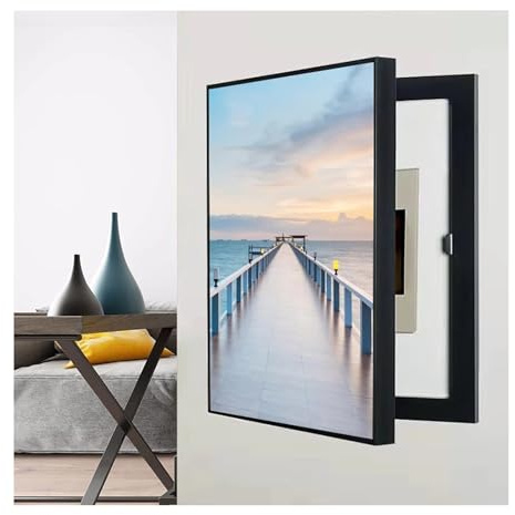 ZLRBN Copertura del Quadro Elettrico Decorativa, Dipinti Decorativi Che Bloccano Le Pareti, per la Decorazione Murale Hotel Fai da Te (G,50x70cm)