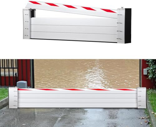 Hochwasserbarriere, 60–200 cm Hochwasserbarriere für Garagentore im Außenbereich, Hochwasserbarriere für Kellerfenster entfernen, dauerhaft(90X40cm)