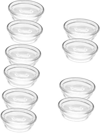 Cabilock 10pcs Water Pitcher Lid Reusable Glass Pitcher Lid for Borosilicate Glass Jugs Leakproof and Easy to Clean