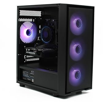 MW Gaming PC Air 5 • 12400F • RTX 4060 8GB DDR6 • 16GB 3200MHz DDR4 • 1TB NVME SSD • Bronze Rated PSU • Black Mesh RGB Gaming PC • WiFi • Windows 11