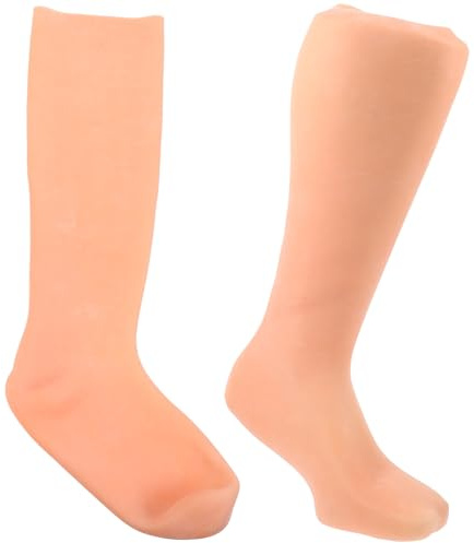 FRCOLOR Feuchtigkeitssocken Für Trockene Füße Lange Spa-feuchtigkeitssocken Mit Lotion Für Damen Und Erwachsene Wiederverwendbare Feuchtigkeitsspendende Socken Für Fußpflege