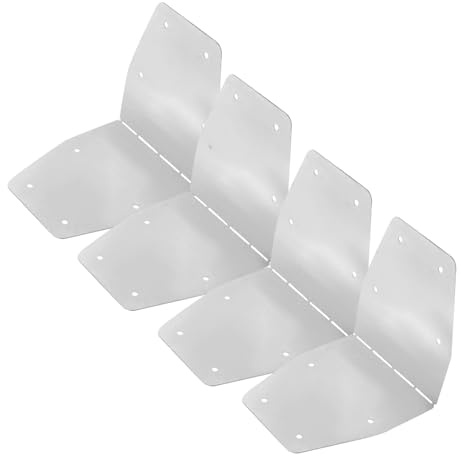 VICASKY Garden Bed Brackets of Raised Bed Brackets Corner Connectors Metal for Raised Garden Furniture Flower Boxes Desk Shelving