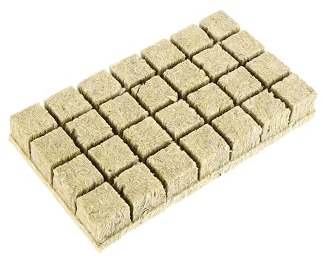 FONDOTIN 28pezzi Blocchi Nutrienti Per Piante Per Coltivazione Senza Per Trapianto e Crescita Rapida Delle Piante Ottima Capacità Di Assorbimento e Aerazione