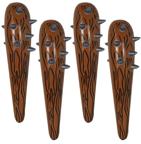 TOYANDONA 4pcs Inflatable Cheer Sticks for Boys and Girls Party Favors Sports Birthday Party Supplies Noisemakers