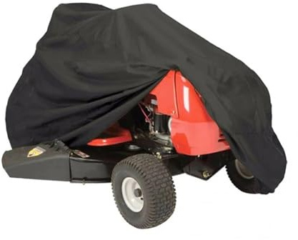 LALAL Lawn Mower Cover Snowblower Cover Shade UV Protection Tractor Covers For Yard Garden Furniture Motorcycle Quad Bikes(182x111x116cm)