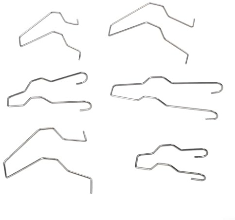 Filteilect 6 Stück/9 Stück/12 Stück H1 H3 H4 H7 verschiedene Scheinwerferlampen-Halteclip-Halterungs-Set (6 Stück)