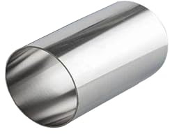 Edelstahlrohr, Rundrohr, 100mm Länge, OD 104mm x 2mm Wandstärk, 304 Edelstahl Rundprofil, Rundrohr Edelstahl geschweißt