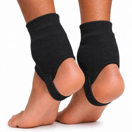 DEAD SKIN Ankle Guards 1 Pair Shield Protector Dual Sided Pads for Soccer, Football, Volleyball (Adult, Black)