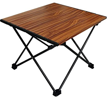 Tragbarer, ultraleichter, Kleiner Mini-Camping-Klapptisch mit Aluminiumlegierung für Camping, Angeln, Reisen und Wandern (Farbe: A, Größe: wie abgebildet)