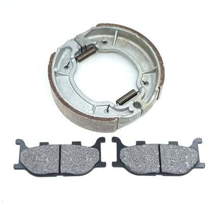 VNRQJLSN Kit De Pièces De Plaquettes De Frein Avant Et Arrière pour Yamaha XV125 XV250 XVS125 pour Virago pour Dragstar V Star 125 250 XV XVS